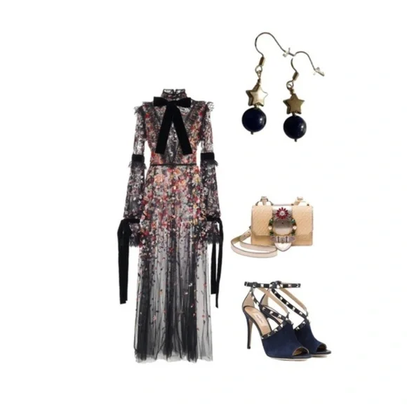 🌹 free w/purchase sterling silver lapis lazuli 9 mm gem stone 18k gold vermeil - Picture 10 of 15